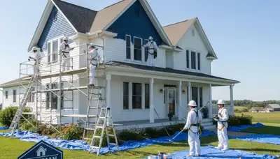 Des Moines, IA painters providing professional interior and exterior painting services