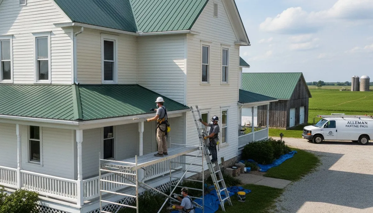 Painters in Des Moines, IA providing professional interior and exterior painting services