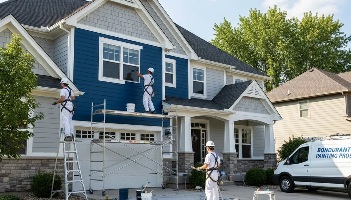 Painting contractor serving Des Moines, IA for interior and exterior house painting services