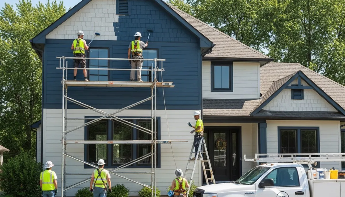 Des Moines, IA painters providing professional residential and commercial painting services