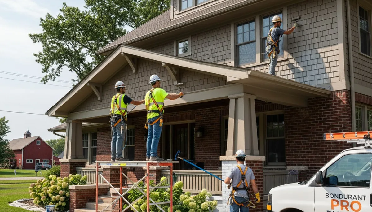 Des Moines, IA painting contractors providing professional interior and exterior house painting services