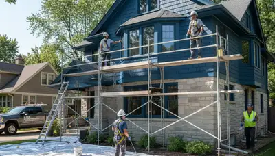 Des Moines, IA painting contractors providing professional interior and exterior painting services