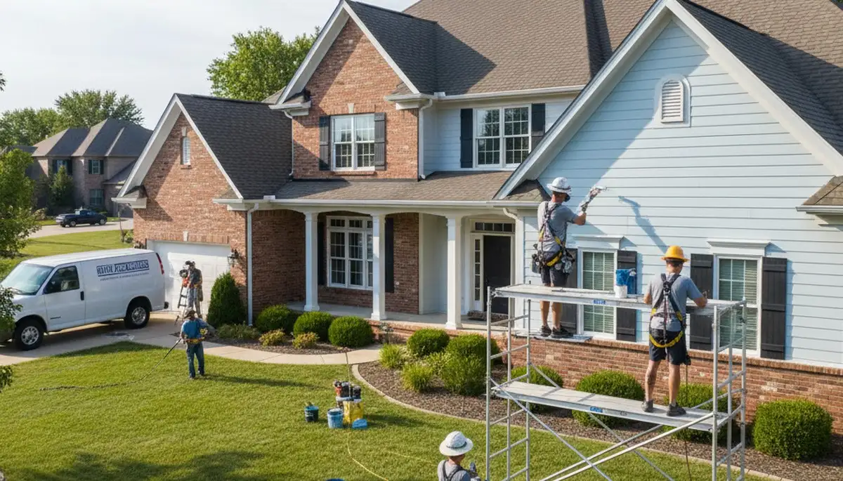 Des Moines, IA painting contractors providing professional interior and exterior house painting services