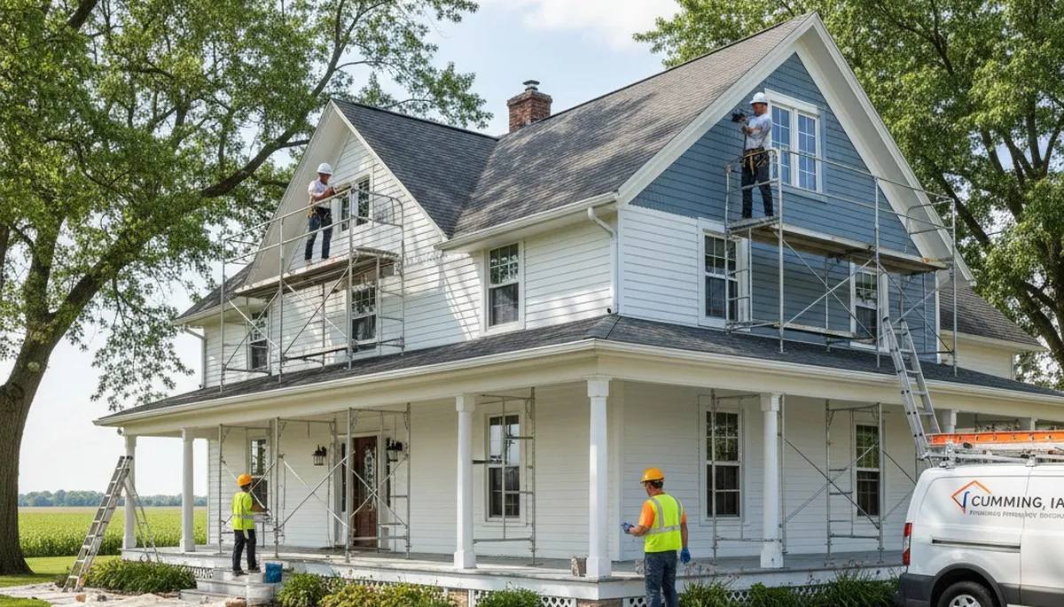 Des Moines, IA painting contractor serving homes with interior and exterior painting services