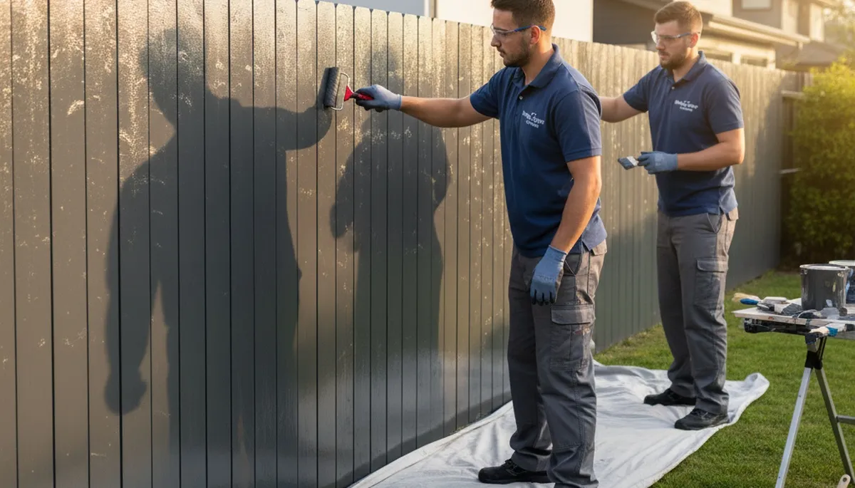 Fence painting service in Des Moines, IA for durable, weather-resistant exterior protection