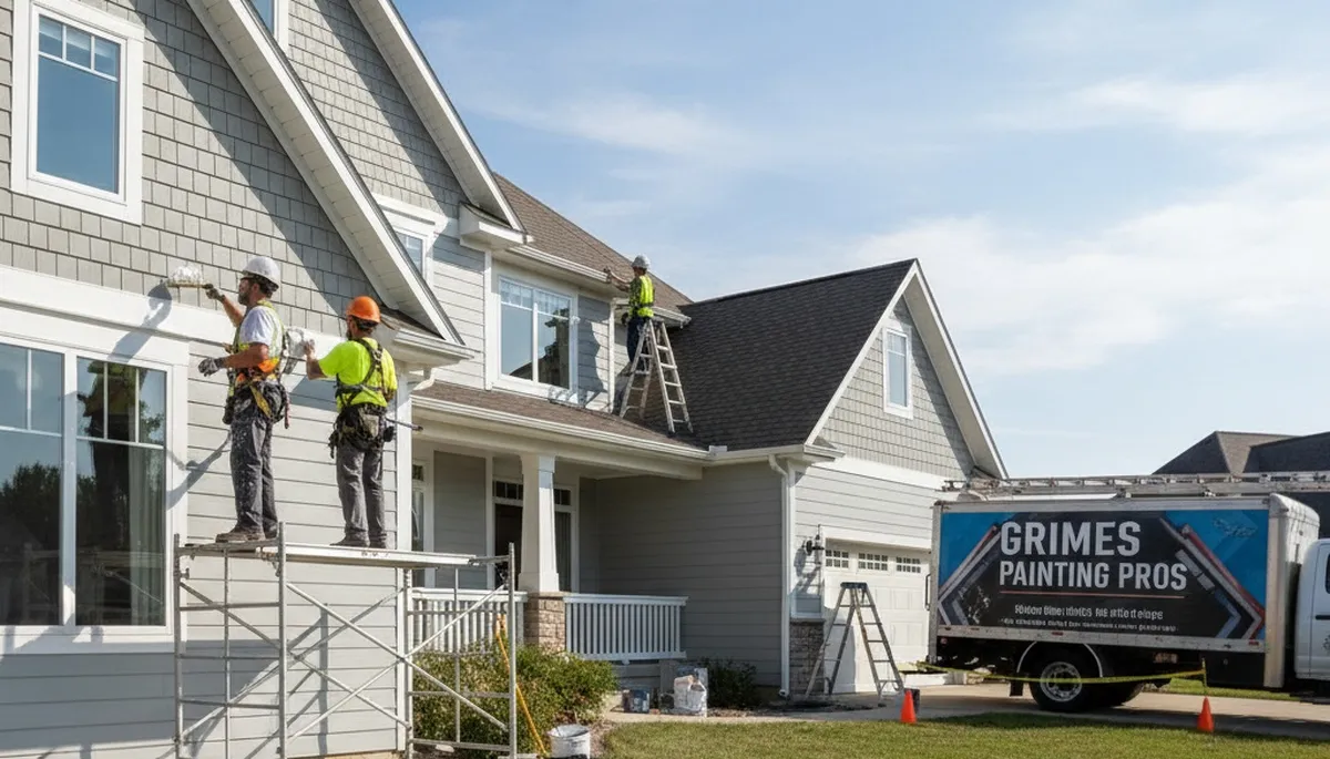 Des Moines, IA painting contractors delivering professional interior and exterior home painting services