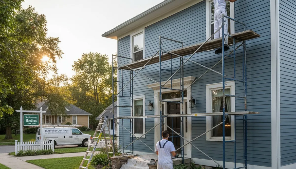 Painting services in Des Moines, IA for interior and exterior home and business projects