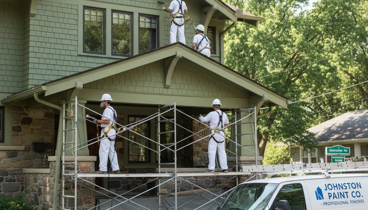 Professional painters in Des Moines, IA providing interior and exterior painting services
