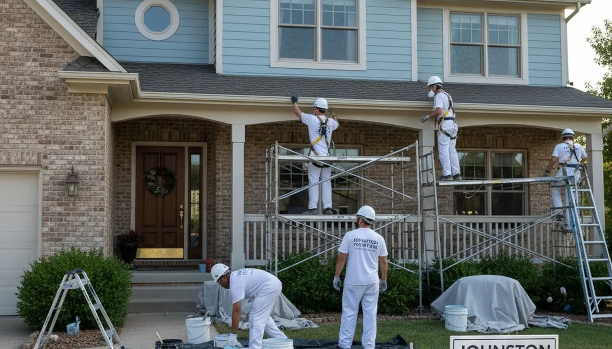 Professional painters serving Des Moines, IA for residential and commercial painting services
