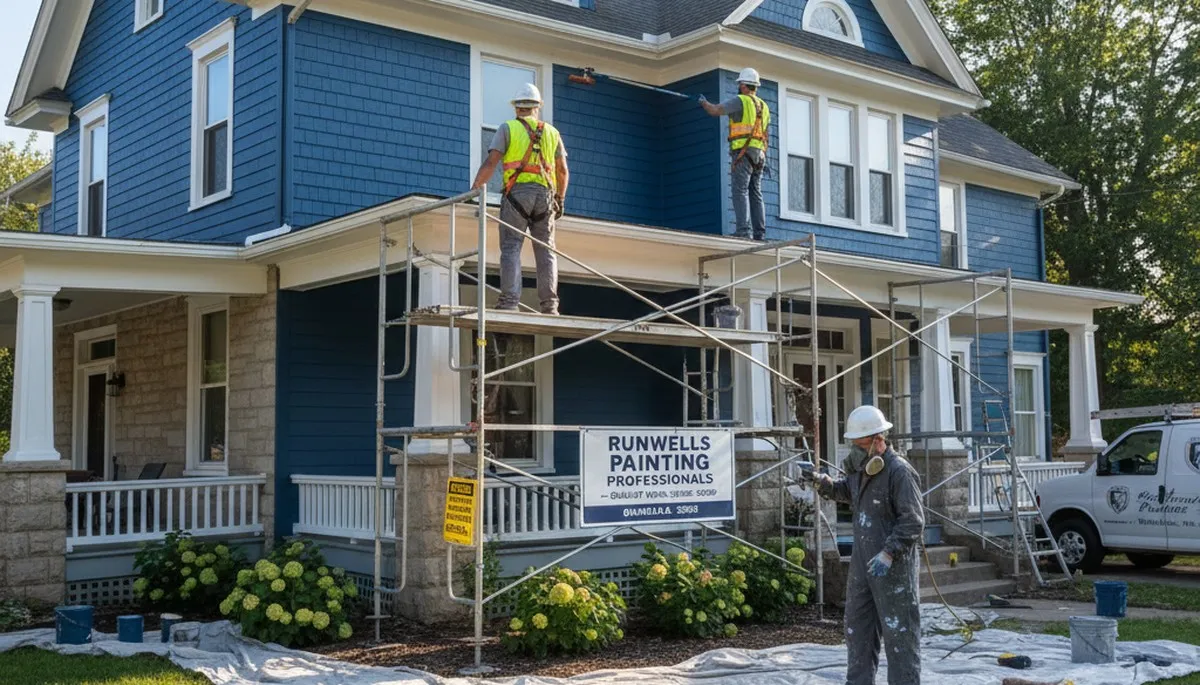 Des Moines, IA painters providing professional interior and exterior painting services