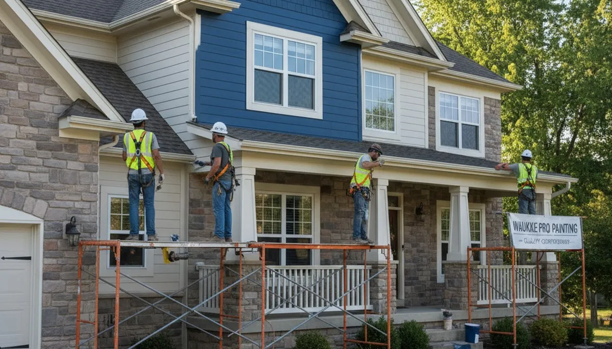 Des Moines, IA painting contractor providing professional interior and exterior painting services