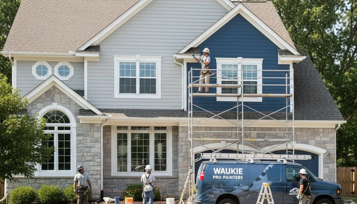 Des Moines, IA painters providing professional interior and exterior painting services