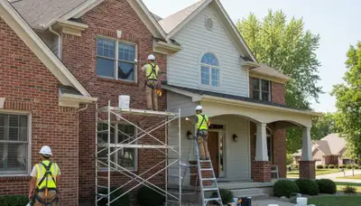Painting services in Des Moines, IA for interior and exterior home and business projects